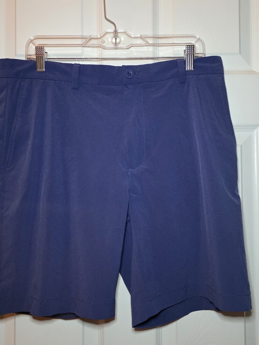 Vineyard Vines Breaker Shorts Men Size 35 Blue Wicking Stretch Performance Golf